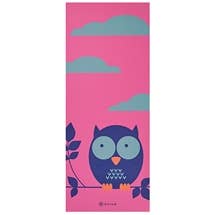 Gaiam Kids Yoga Mat Pink Owl