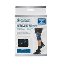 Gaiam Performance Cold Therapy Compression Recovery Sleeve Medium