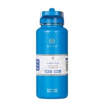 Gaiam Thirst Pod 950ml Water Bottle Electric Blue