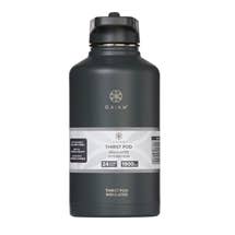 Gaiam Thirst Pod 1900ml Water Bottle Obsidian