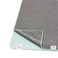 Gaiam Yoga Fitness Towel Grey Teal_27-72409_3