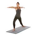 Gaiam Yoga Fitness Towel Grey Teal_27-72409_5